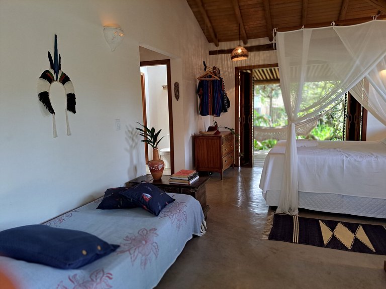 BANGALÔ IEMANJÁ Vila Ijexá | No coração de Caraíva | Privaci