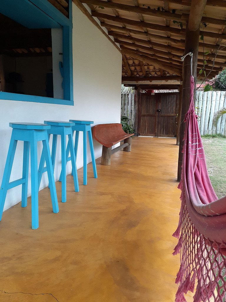 CASA IJEXÁ Espaço e privacidade dentro de Caraíva | 250m da