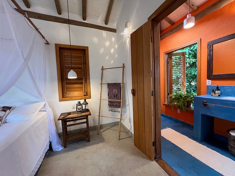 BANGALÔ OXUM Vila Ijexá. Dentro da vila de Caraíva. Privacid