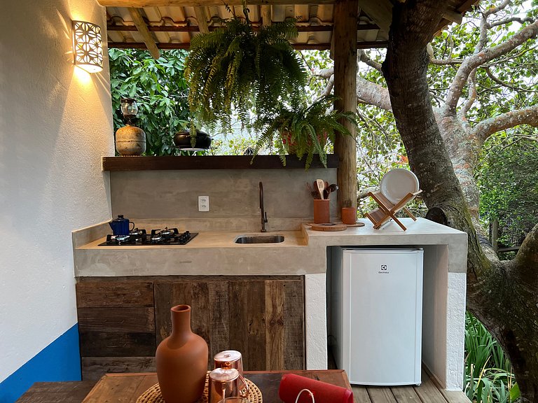 BANGALÔ OXUM Vila Ijexá. Dentro da vila de Caraíva. Privacid