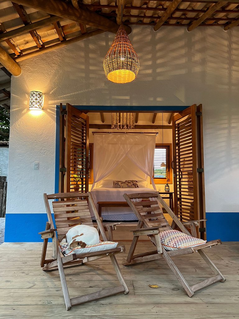 BANGALÔ OXUM Vila Ijexá. Dentro da vila de Caraíva. Privacid