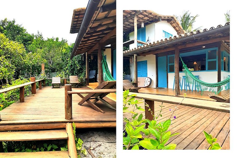 VILA IJEXÁ Espaço e privacidade dentro de Caraíva | 2 casas