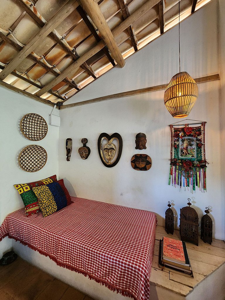 CASA IJEXÁ deck e jardim no coração de Caraíva