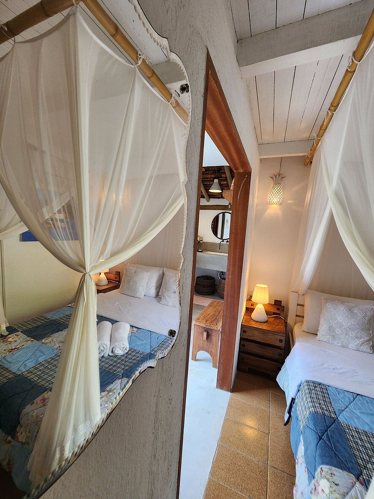 CASA IJEXÁ deck e jardim no coração de Caraíva