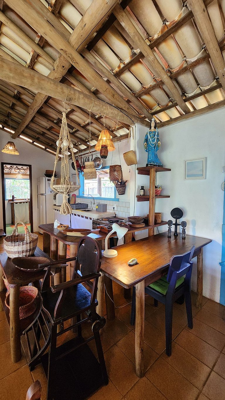 CASA IJEXÁ Espaço e privacidade dentro de Caraíva | 250m da