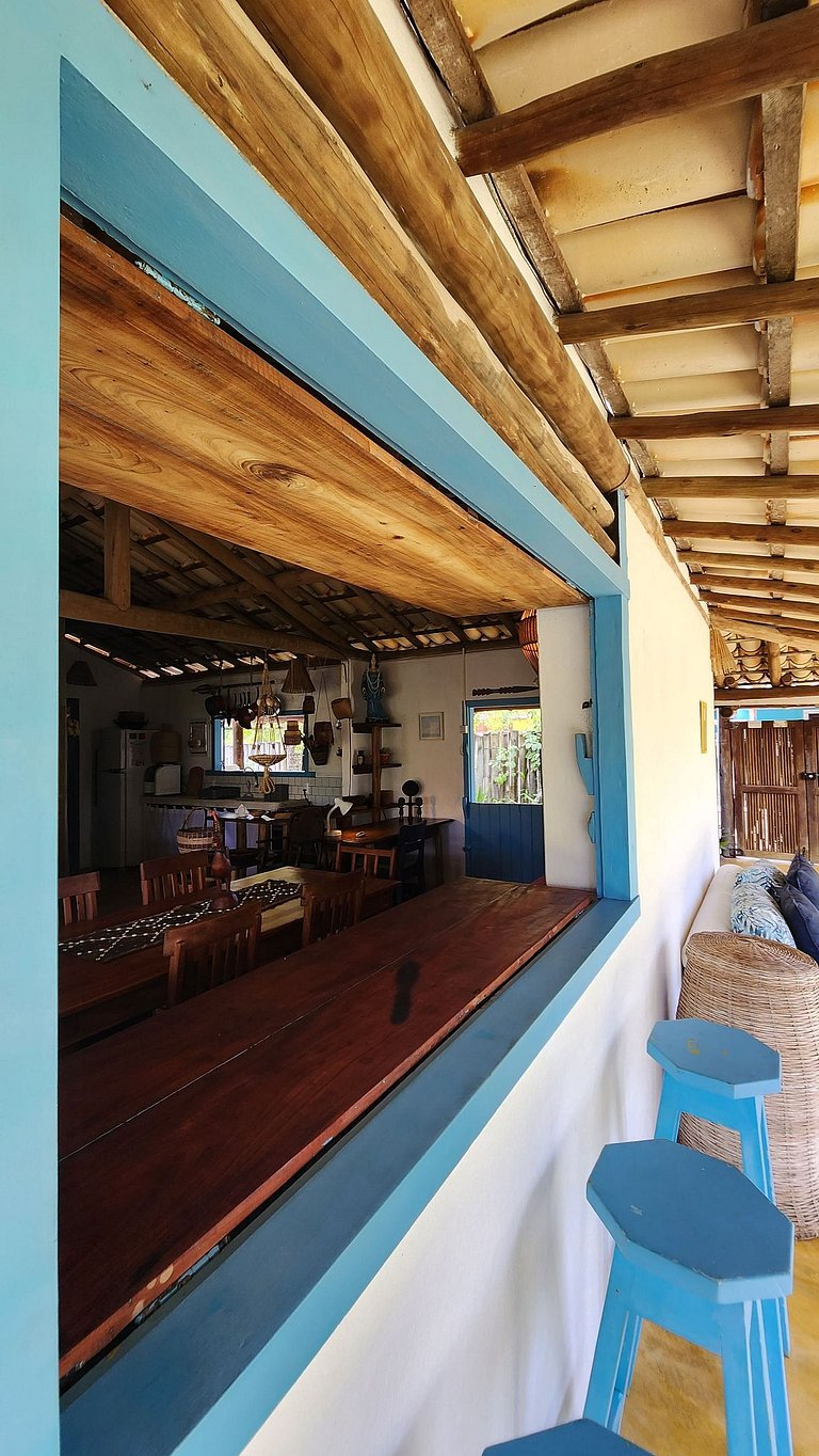 CASA IJEXÁ Espaço e privacidade dentro de Caraíva | 250m da